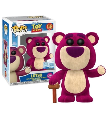 LOTSO / TOY STORY / FIGURINE FUNKO POP / EXCLUSIVE SPECIAL EDITION / FLOCKED LOTSO / TOY STORY / FIGURINE FUNKO POP / EXCLUSIVE SPECIAL EDITION / FLOCKED