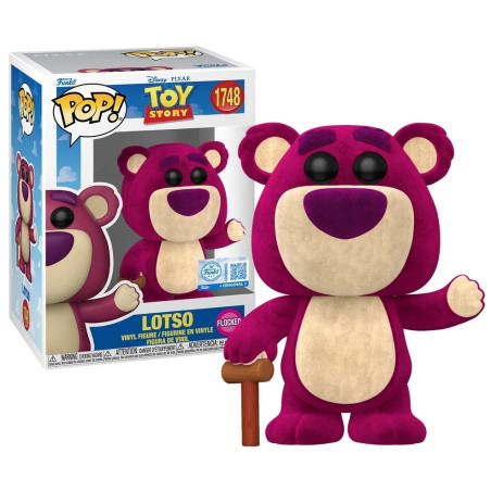 LOTSO / TOY STORY / FIGURINE FUNKO POP / EXCLUSIVE SPECIAL EDITION / FLOCKED