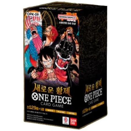DISPLAY DE 24 BOOSTERS ONE PIECE FOUR EMPEROR OPK-09 / CARTE COREEN