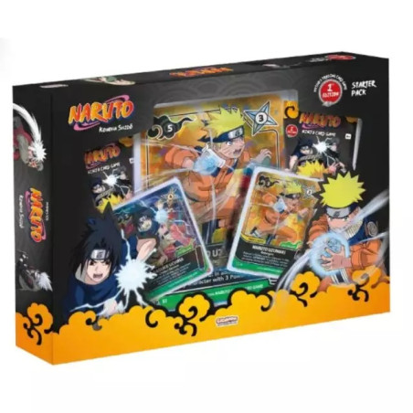 STARTER PACK NARUTO MYTHOS TCG 1ERE EDITION / CARTE VF