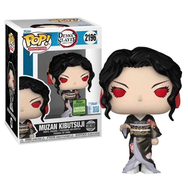 MUZAN KINUTSUJI METALLIC / DEMON SLAYER / FIGURINE FUNKO POP / EXCLUSIVE ECCC 2026