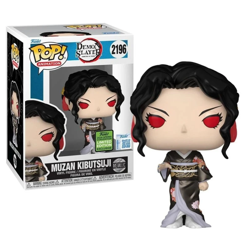 MUZAN KINUTSUJI METALLIC / DEMON SLAYER / FIGURINE FUNKO POP / EXCLUSIVE ECCC 2026