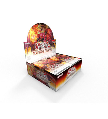 DISPLAY DE 24 BOOSTERS YU-GI-OH TERRITOIRE EMBRASE / CARTE VF