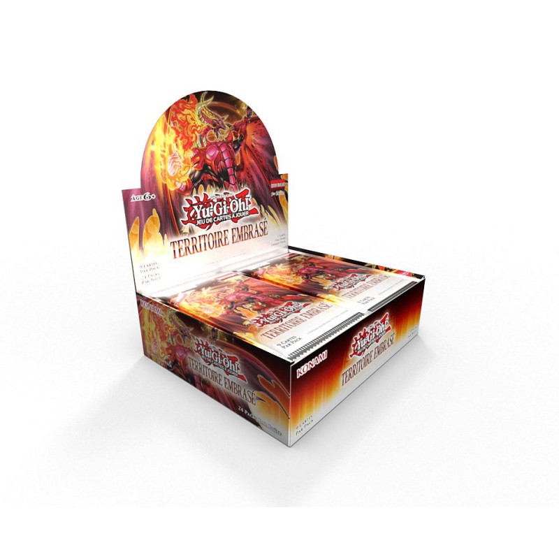 DISPLAY DE 24 BOOSTERS YU-GI-OH TERRITOIRE EMBRASE / CARTE VF