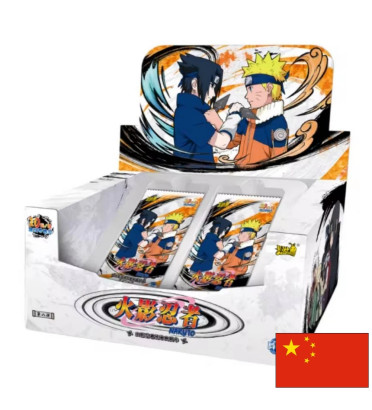 DISPLAY DE 18 BOOSTERS NARUTO KAYOU TIER 4 WAVE 8 / CARTE CHINOISE