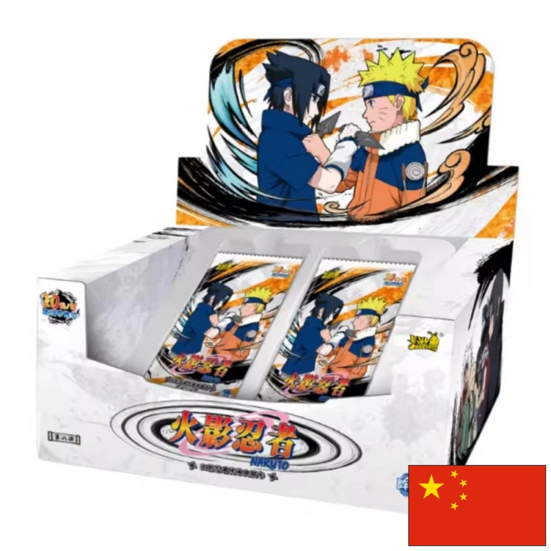 DISPLAY DE 18 BOOSTERS NARUTO KAYOU TIER 4 WAVE 8 / CARTE CHINOISE