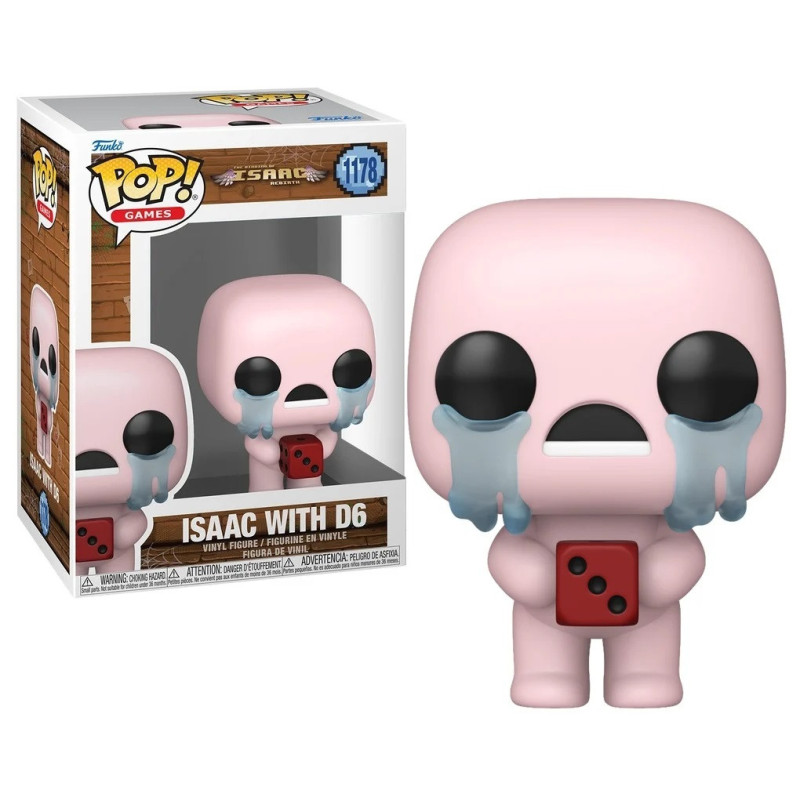 ISAAC WITH D6 / BINDING OF ISAAC / FIGURINE FUNKO POP