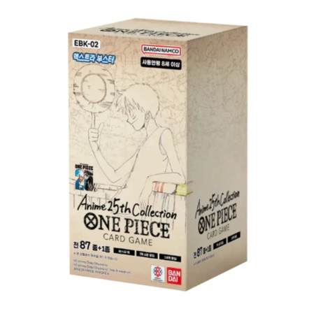 DISPLAY DE 24 BOOSTERS ONE PIECE ANIME 25TH COLLECTION EBK02 / CARTE COREEN