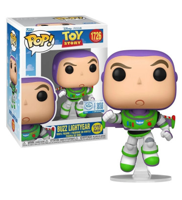 BUZZ LIGHTYEAR / TOY STORY / FIGURINE FUNKO POP / EXCLUSIVE SPECIAL EDITION / GITD BUZZ LIGHTYEAR / TOY STORY / FIGURINE FUNKO POP / EXCLUSIVE SPECIAL EDITION / GITD