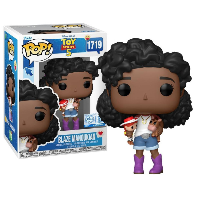 BLAZE MANOUKIAN / TOY STORY 5 / FIGURINE FUNKO POP / EXCLUSIVE SPECIAL EDITION