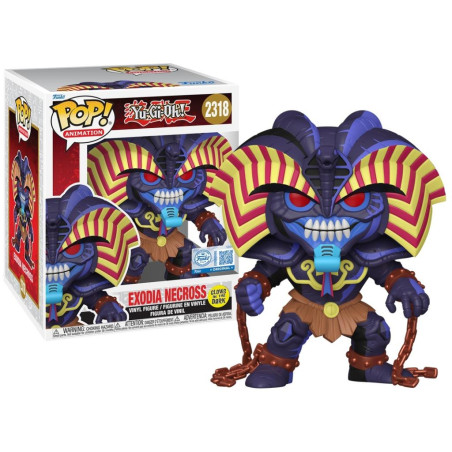 EXODIA NECROSS OVERSIZED / YU-GI-OH / FIGURINE FUNKO POP / EXCLUSIVE SPECIAL EDITION / GITD