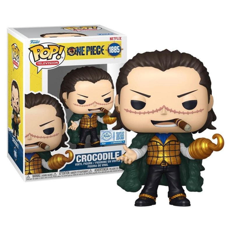 CROCODILE / ONE PIECE NETFLIX / FIGURINE FUNKO POP / EXCLUSIVE SPECIAL EDITION