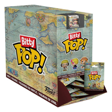 DISPLAY DE 32 MYSTERY BITTY / ONE PIECE / FIGURINE FUNKO POP