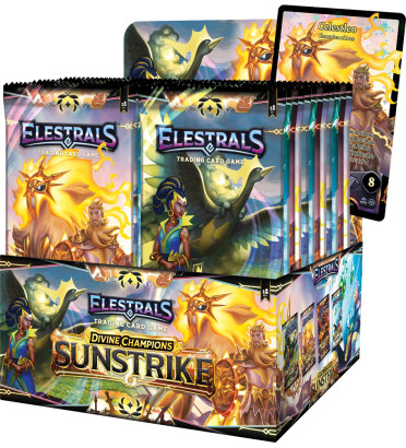 DISPLAY DE 24 BOOSTERS ELESTRALS DIVINE CHAMPIONS SUNSTRIKE / CARTE ANGLAISE