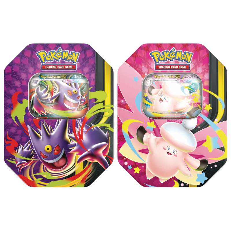 DUO POKEBOX POKEMON MEGA ECTOPLASMA EX ET MELODELFE EX / CARTE VF