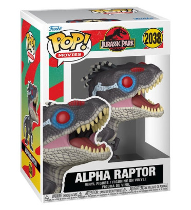 ALPHA RAPTOR / JURASSIC PARK / FIGURINE FUNKO POP ALPHA RAPTOR / JURASSIC PARK / FIGURINE FUNKO POP