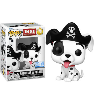 PATCH AS A PIRATE / LES 101 DALMATIENS / FIGURINE FUNKO POP / EXCLUSIVE SPECIAL EDITION