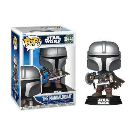 THE MANDALORIAN DUAL WIELD / STAR WARS THE MANDALORIAN AND GROGU / FIGURINE FUNKO POP