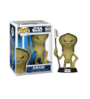 AMANI / STAR WARS THE MANDALORIAN AND GROGU / FIGURINE FUNKO POP AMANI / STAR WARS THE MANDALORIAN AND GROGU / FIGURINE FUNKO POP