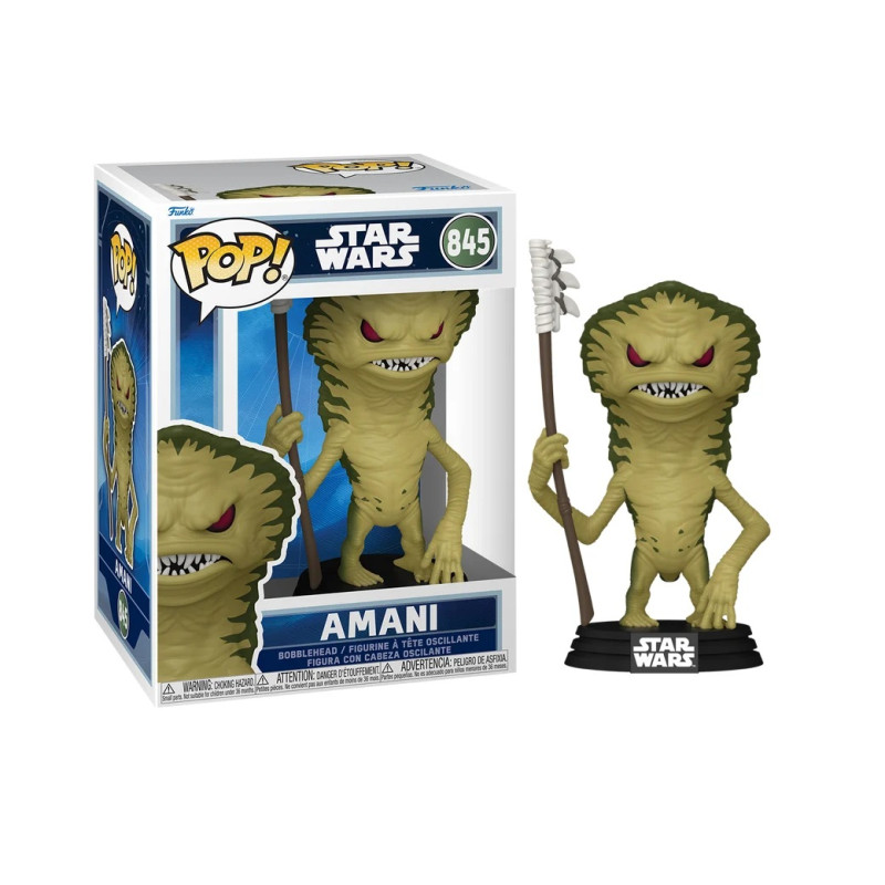 AMANI / STAR WARS THE MANDALORIAN AND GROGU / FIGURINE FUNKO POP
