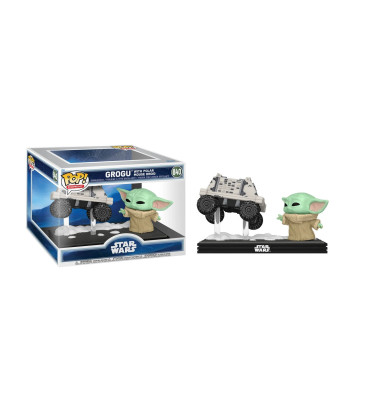 GROGU WITH POLAR MOUSE DROIDE / STAR WARS THE MANDALORIAN AND GROGU / FIGURINE FUNKO POP