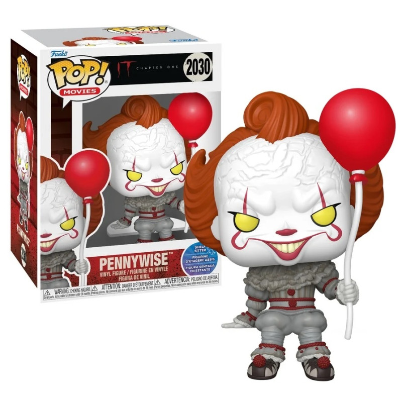 PENNYWISE SIT / IT CHAPTER ONE / FIGURINE FUNKO POP