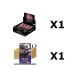 BUNDLE ONE PIECE DISPLAY OP16 + CASE 24 BLISTERS OP10 / CARTE VF