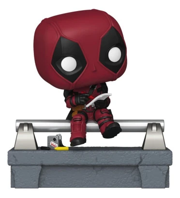 DEADPOOL ON BRIDGE / DEADPOOL 2 / FIGURINE FUNKO POP