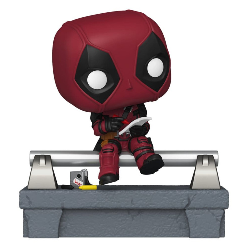 DEADPOOL ON BRIDGE / DEADPOOL 2 / FIGURINE FUNKO POP