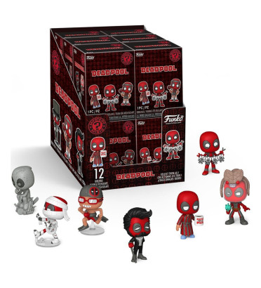 DISPLAY DE 12 MYSTERY MINIS DEADPOOL SERIES 5 / FIGURINE FUNKO POP DISPLAY DE 12 MYSTERY MINIS DEADPOOL SERIES 5 / FIGURINE FUNKO POP