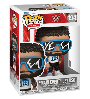 MAIN EVENT JEY USO / WWE / FIGURINE FUNKO POP MAIN EVENT JEY USO / WWE / FIGURINE FUNKO POP
