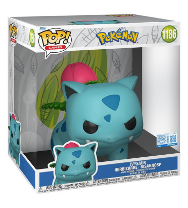 HERBIZARRE SUPER OVERSIZED / POKEMON / FIGURINE FUNKO POP HERBIZARRE SUPER OVERSIZED / POKEMON / FIGURINE FUNKO POP