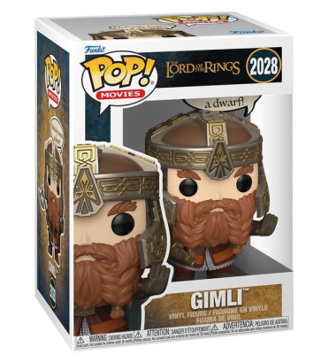 GIMLI SAYING / LE SEIGNEUR DES ANNEAUX / FIGURINE FUNKO POP