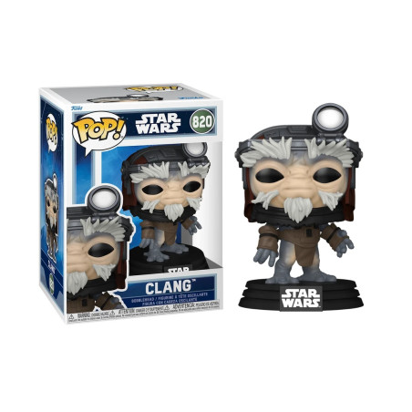 CLANG / STAR WARS THE MANDALORIAN AND GROGU / FIGURINE FUNKO POP
