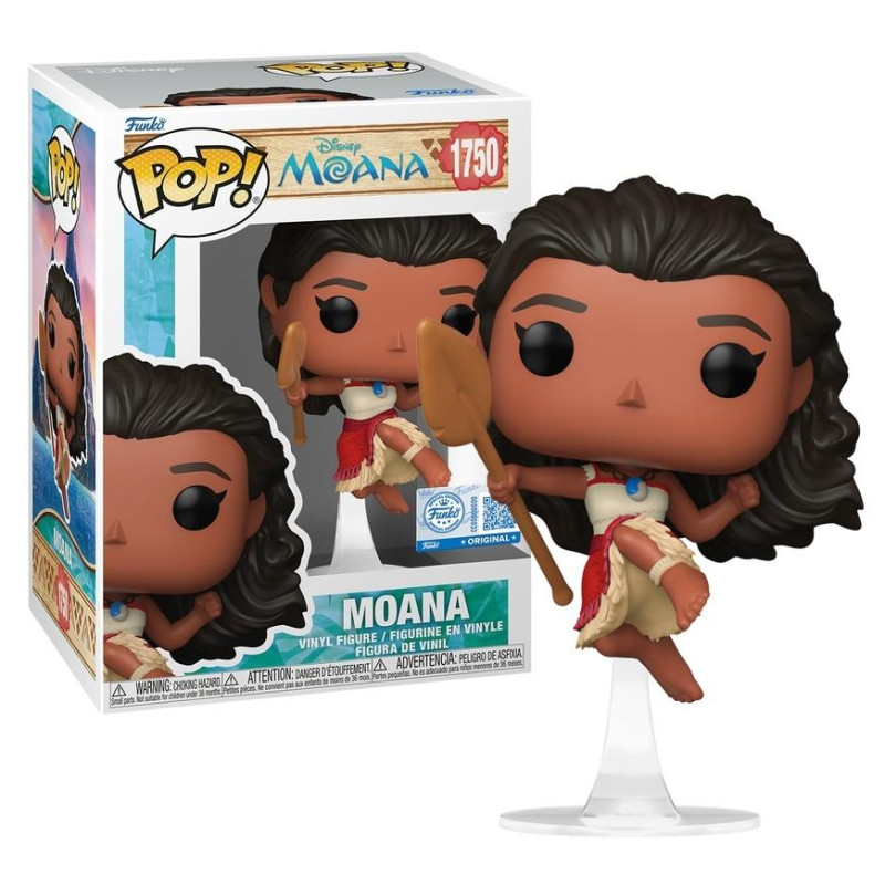 MOANA LEAPING / VAIANA LE LEGENDE DU BOUT DU MONDE / FIGURINE FUNKO POP / EXCLUSIVE SPECIAL EDITION