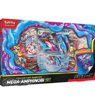 COLLECTION PREMIUM MEGA-AMPHINOBI EX / CARTE POKEMON VF