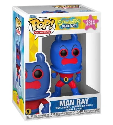 MAN RAY / BOB L'EPONGE / FIGURINE FUNKO POP