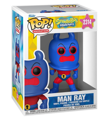 MAN RAY / BOB L'EPONGE / FIGURINE FUNKO POP MAN RAY / BOB L'EPONGE / FIGURINE FUNKO POP
