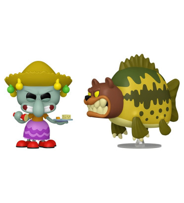 2-PACK SQUIDWARD AND SEA BEAR / BOB L'EPONGE / FIGURINE FUNKO POP