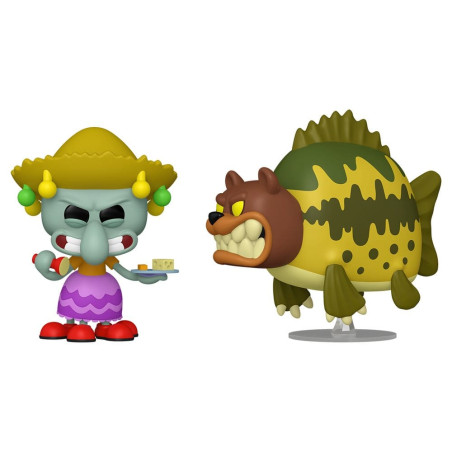 2-PACK SQUIDWARD AND SEA BEAR / BOB L'EPONGE / FIGURINE FUNKO POP