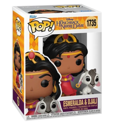 ESMERALDA AND DJALI / LE BOSSU DE NOTRE DAME / FIGURINE FUNKO POP