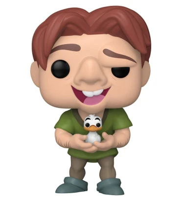 QUASIMODO AVEC OISEAU / LE BOSSU DE NOTRE DAME / FIGURINE FUNKO POP