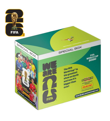 PANINI SPECIAL BOX 8 POCHETTE FIFA WORLD CUP 26 ADRENALYN XL