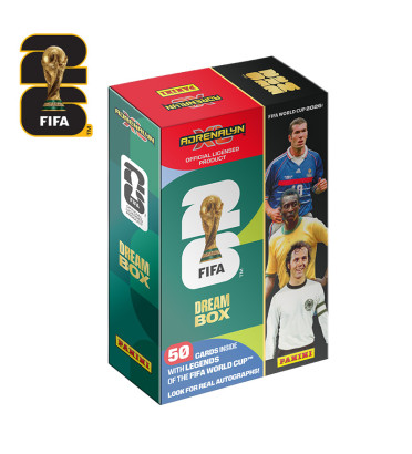 PANINI DREAM BOX 50 CARTES FIFA WORLD CUP 26 ADRENALYN XL