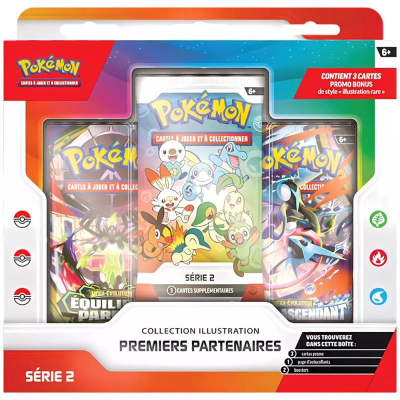 COFFRET POKEMON FIRST PARTNER ILLUSTRATION COLLECTION SERIE 2 / CARTE VF