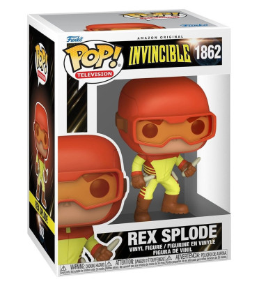 REX SPLODE / INVINCIBLE / FIGURINE FUNKO POP