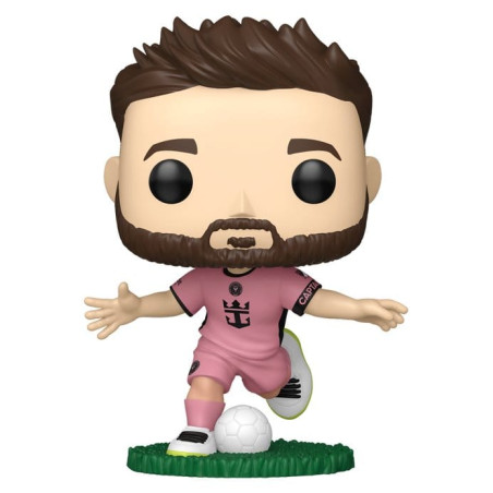 LIONEL MESSI PINK / INTER MIAMI / FIGURINE FUNKO POP
