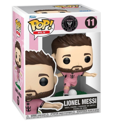 LIONEL MESSI PINK / INTER MIAMI / FIGURINE FUNKO POP