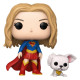 SUPERGIRL WITH PUPPY KRYPTO / SUPERGIRL 2026 / FIGURINE FUNKO POP