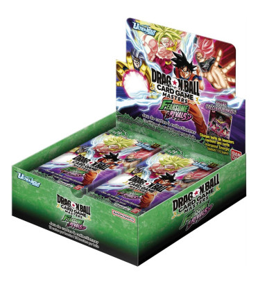 DISPLAY DE 24 BOOSTERS DRAGON BALL SUPER MASTERS FEARSOME RIVALS B29 / CARTE VF